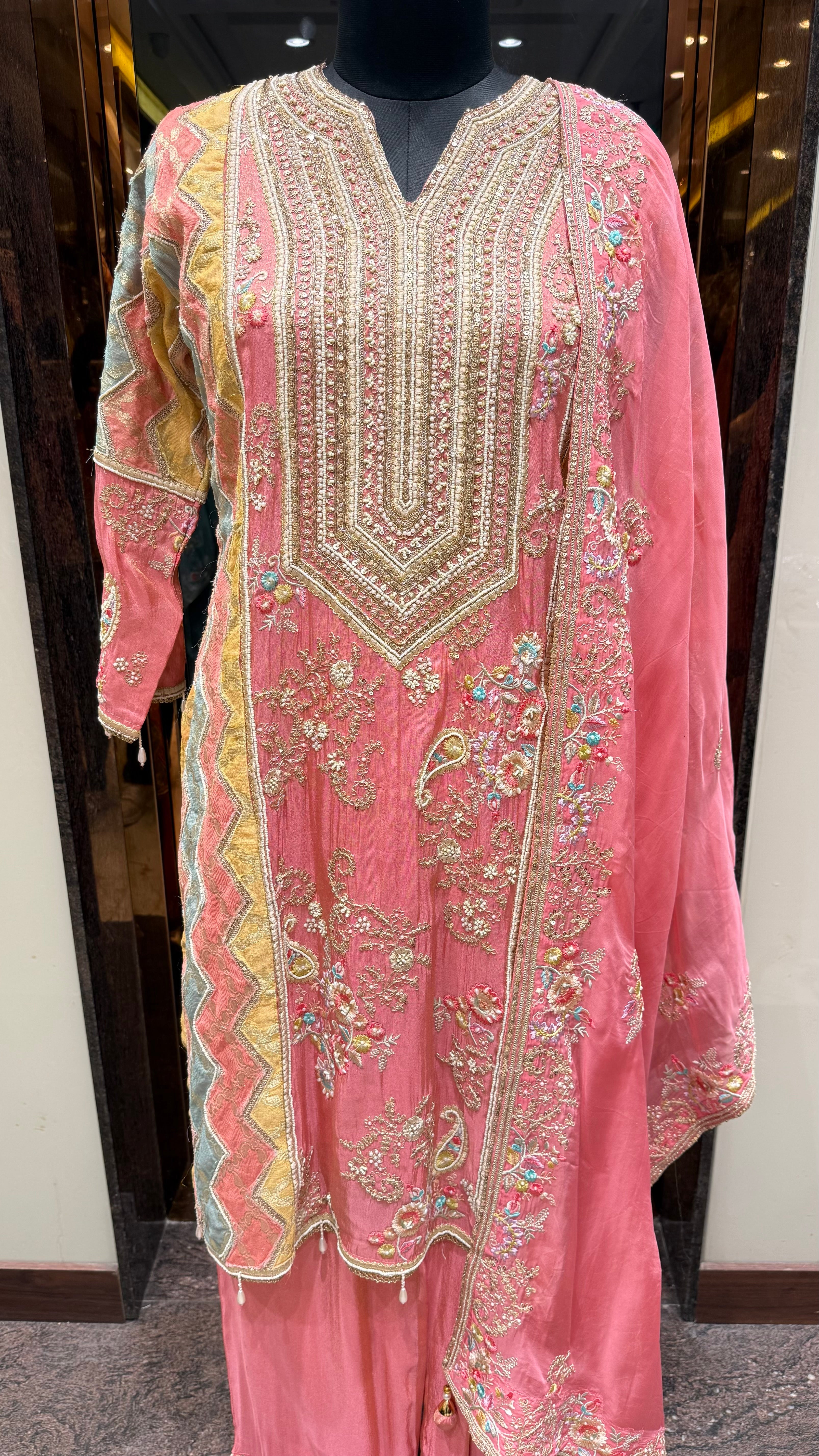 BAHAR RAAS PALAZZO PANT SET