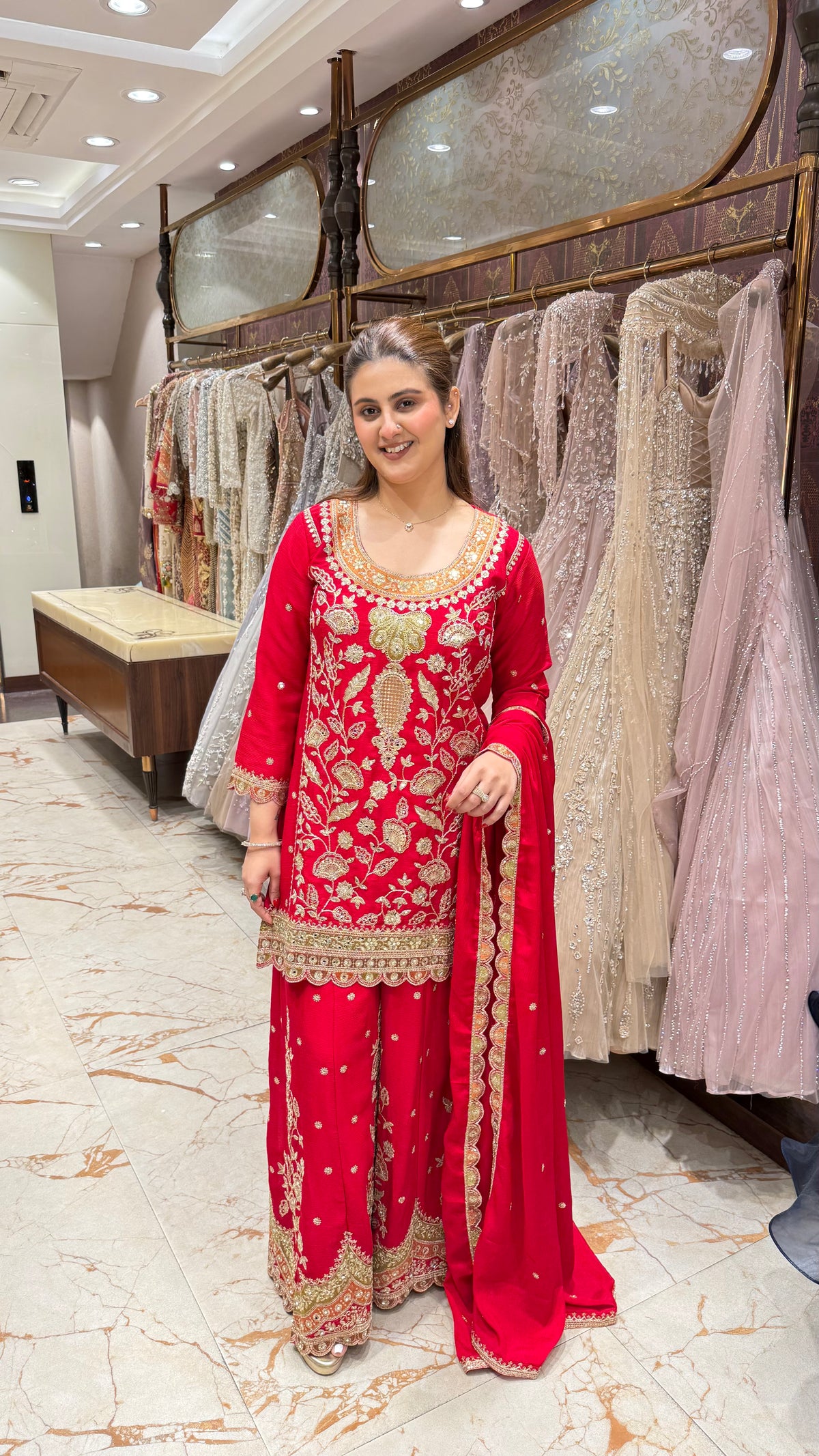 SHAHNAAZ SHARARA SUIT