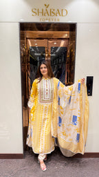 Zaria Muslin Cotton Pakistani Suit