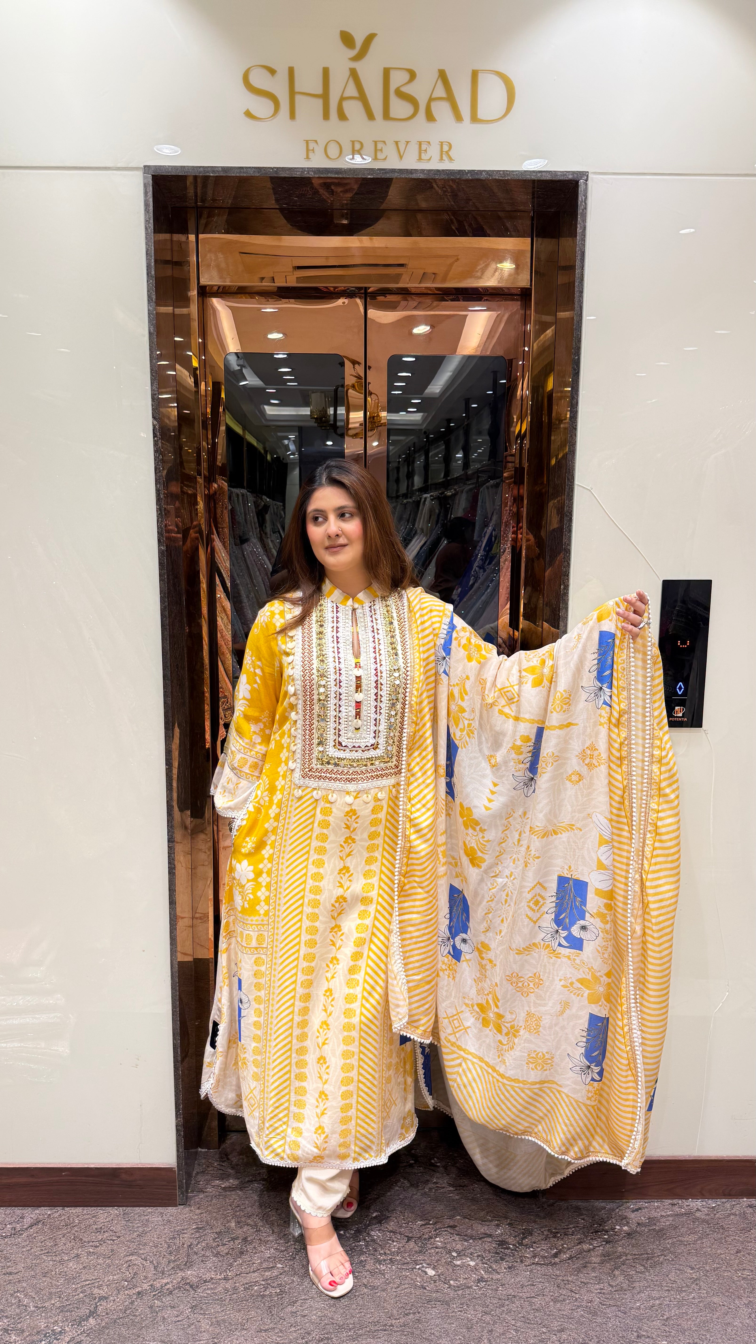 Zaria Muslin Cotton Pakistani Suit