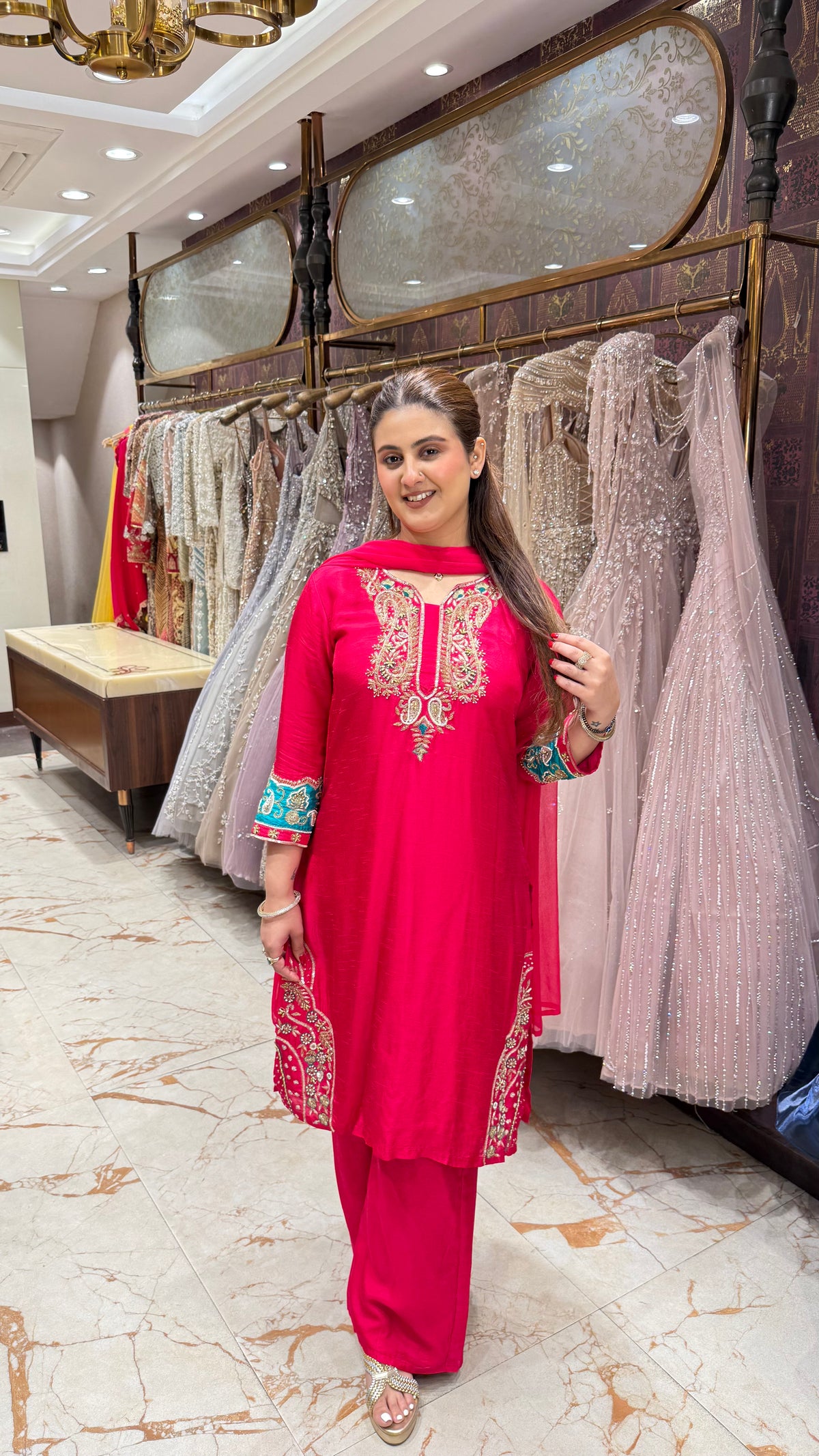 NAYAB SILK SUIT SET