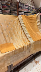 RIVAAYA SHIMMER BANARSI UNSTITCHED SUIT
