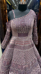 YALINA HEAVY BALL GOWN