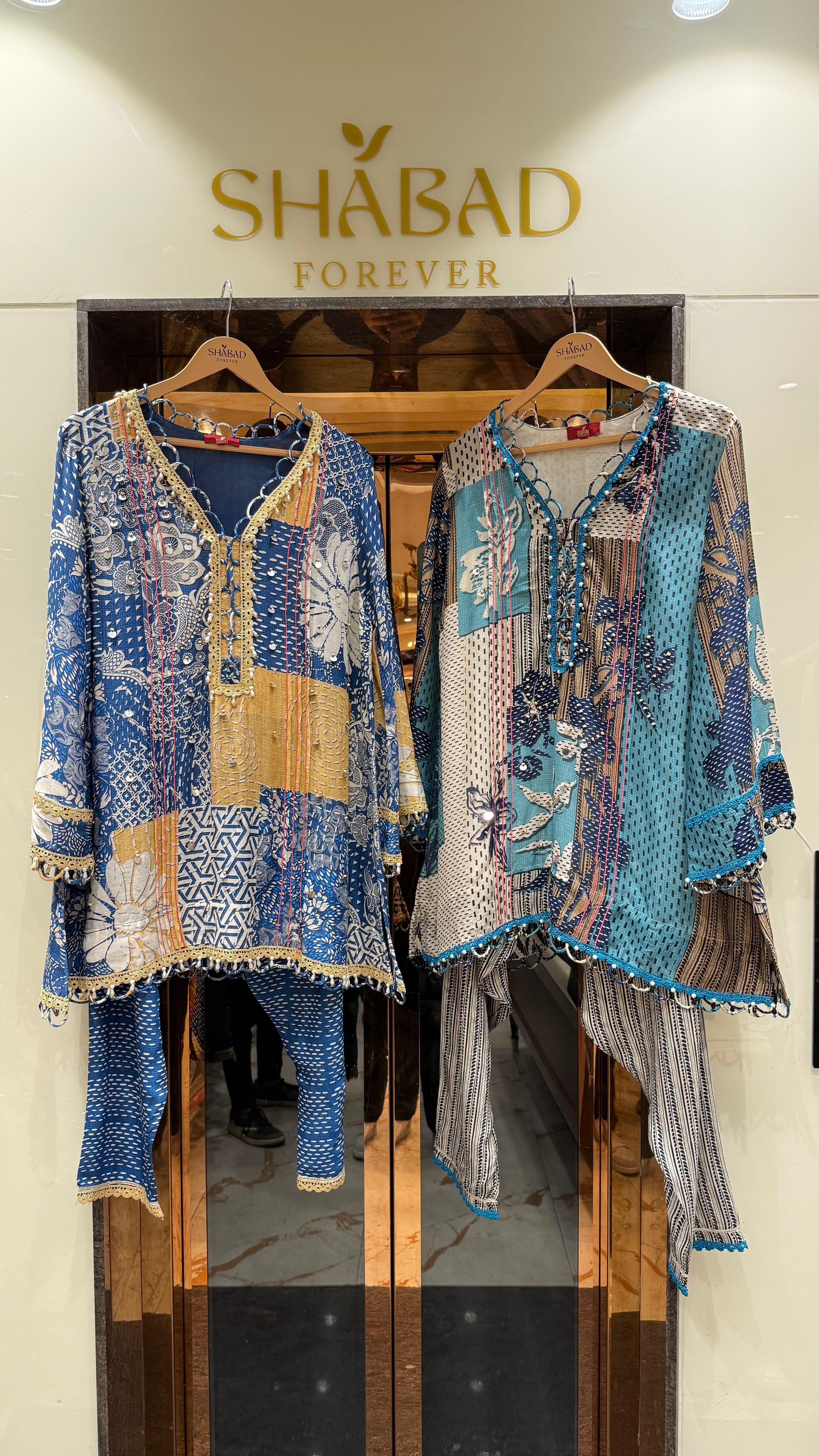 IVAANA MULTI PRINT SHORT SHIRT CO-ORDS