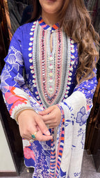 Zaria Muslin Cotton Pakistani Suit