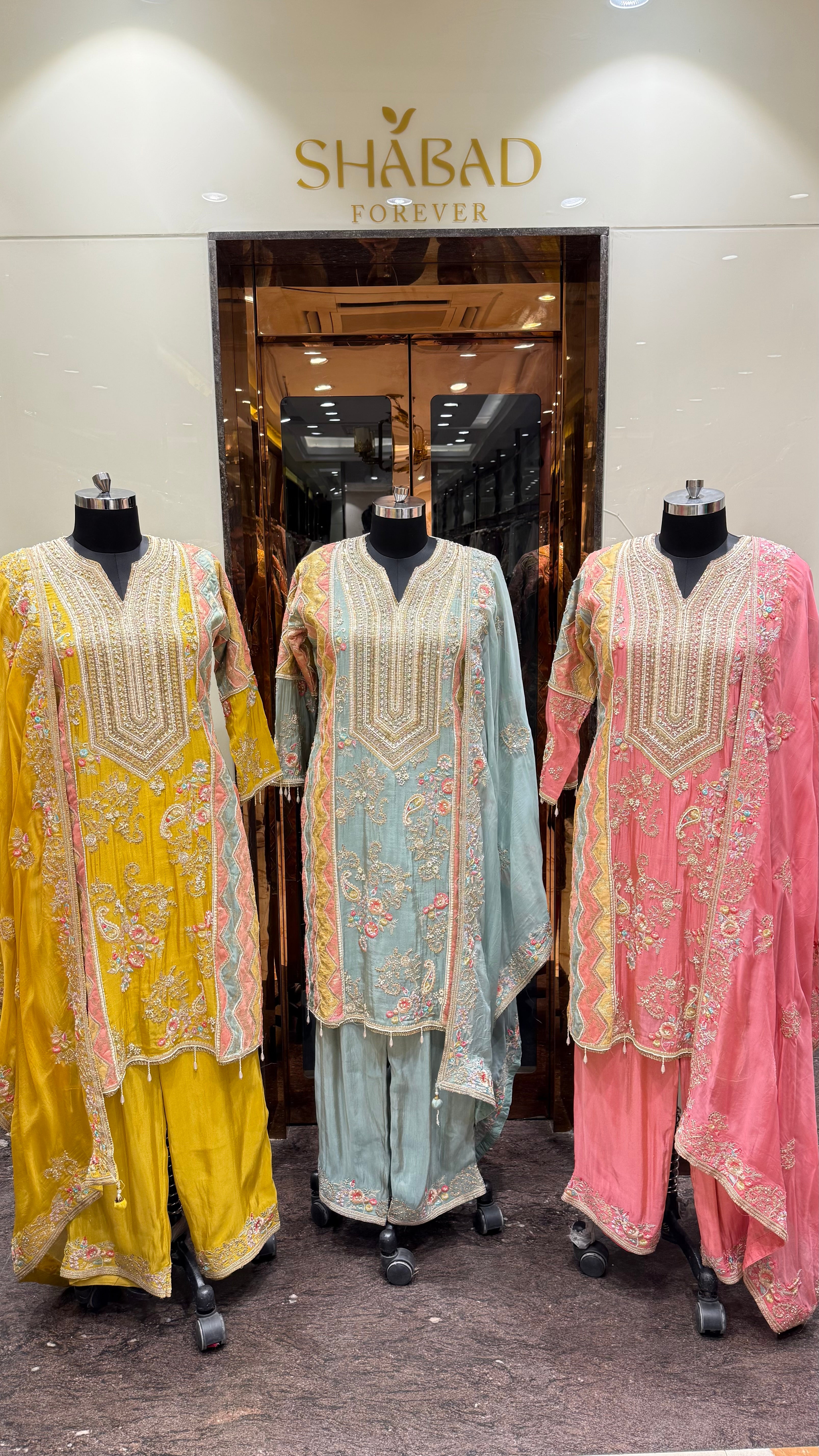 BAHAR RAAS PALAZZO PANT SET