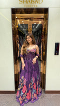 Printed Corset Lehenga