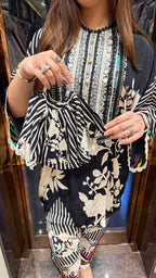 OHANA PRINTED CO-ORDSET WITH POTLI