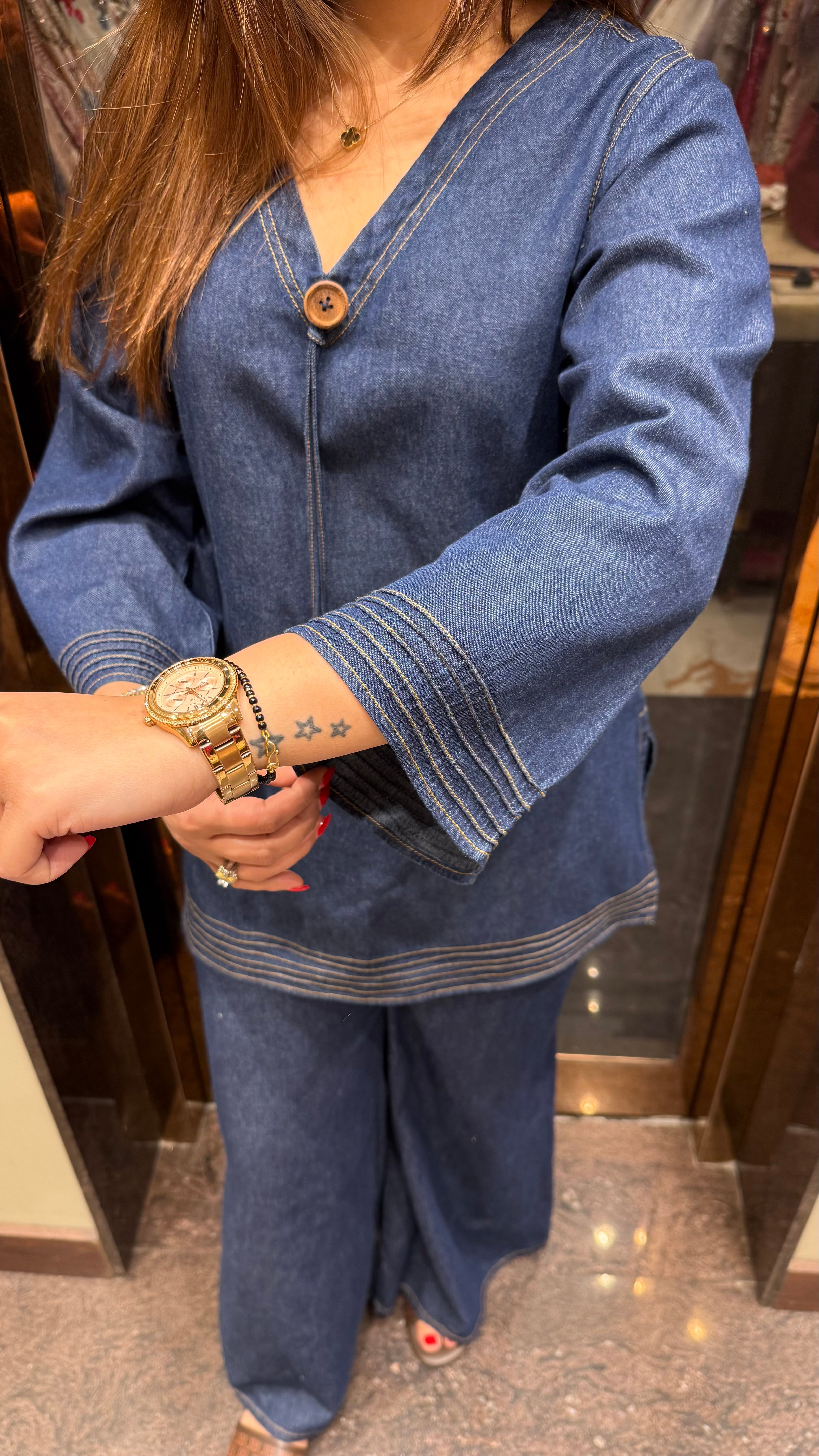 ELF DENIM CO-ORDSET