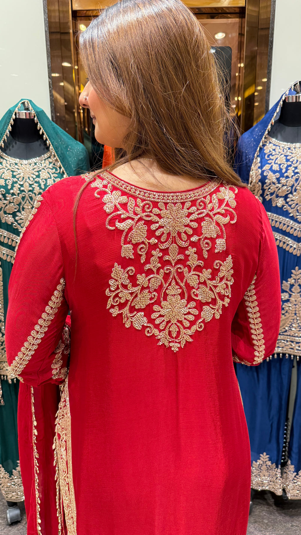 SHAHI NOOR PALAZZO SUIT SET