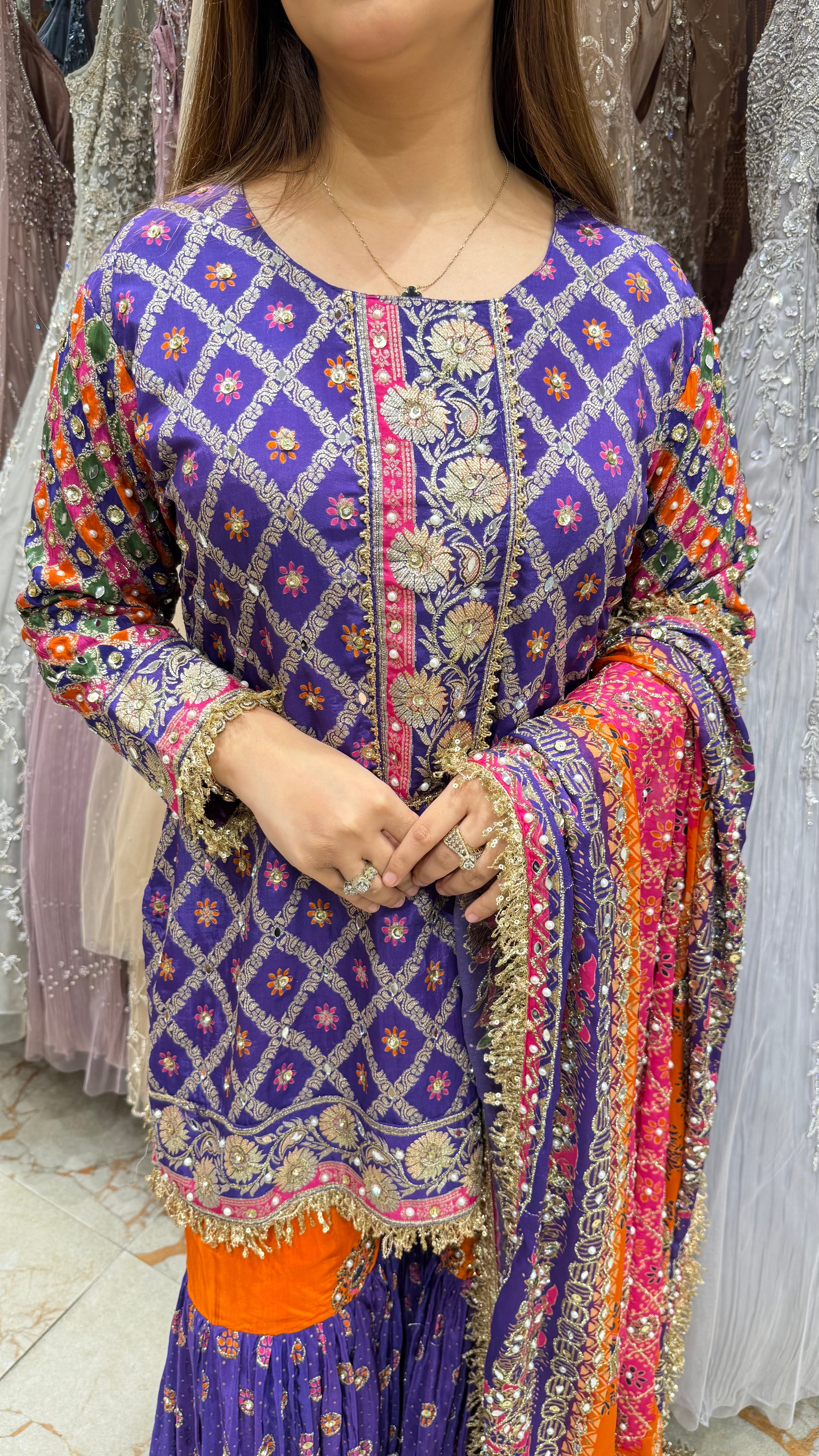 CHAMAK GHARARA SUIT