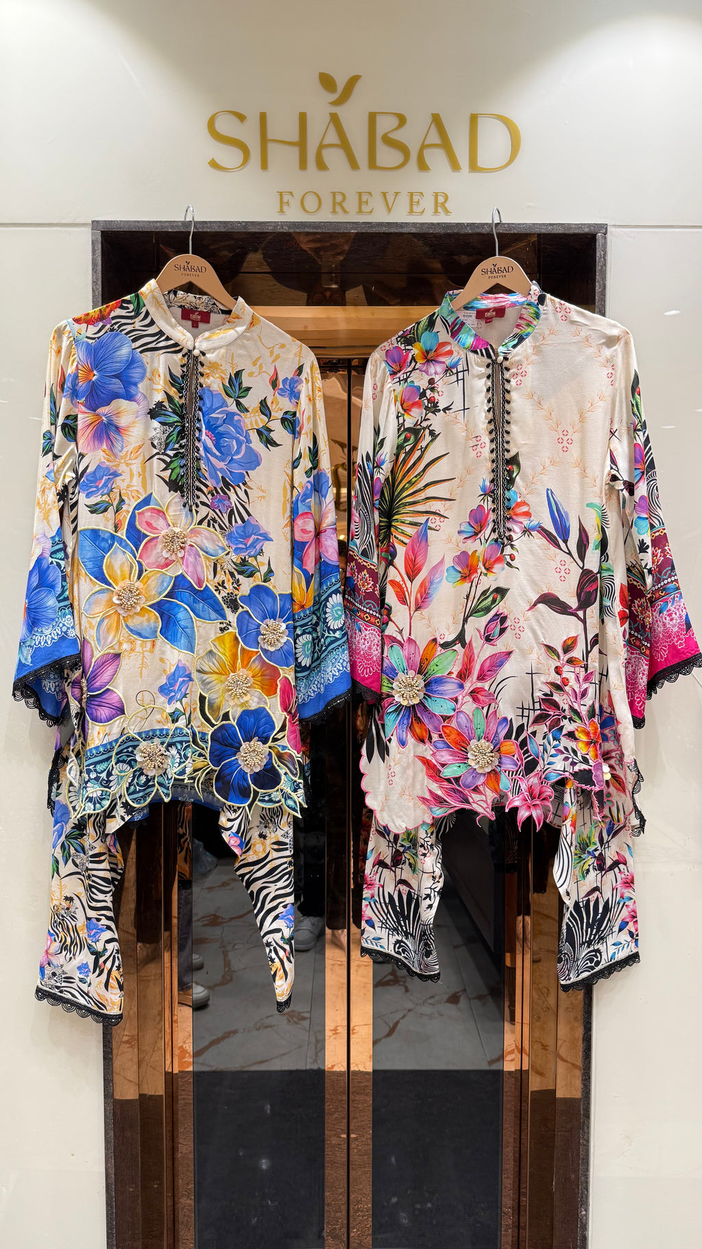 IVAANA MULTI PRINT SHORT SHIRT CO-ORDS