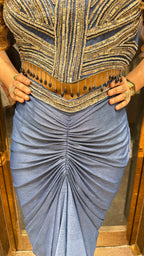 CELESTE METALLIC EMBROIDERED DRAPE
