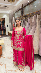 SHAHNAAZ SHARARA SUIT