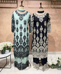 PEARL POP EMBROIDERED PANT SUIT