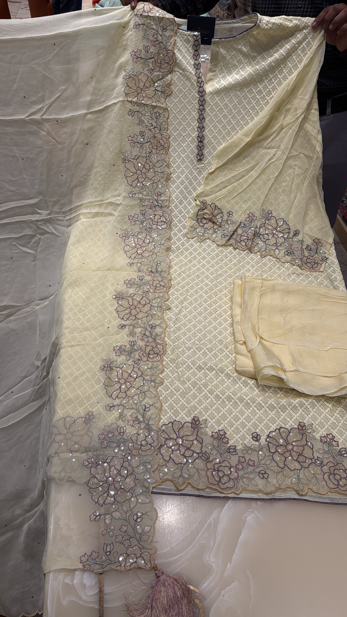 Georgette Semi-Stitched Suit
