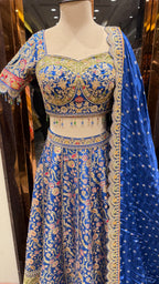 NOORIE BLUE LEHENGA