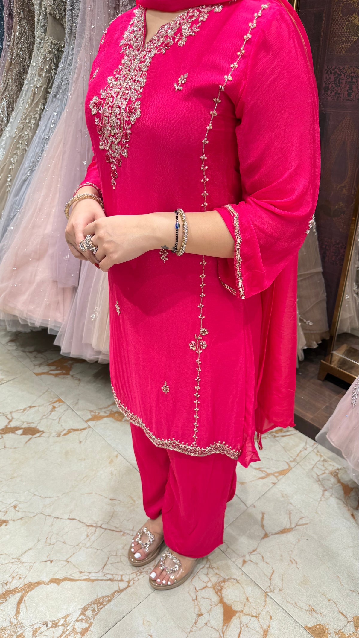 SITARA - E - NOOR CHINON SUIT SET
