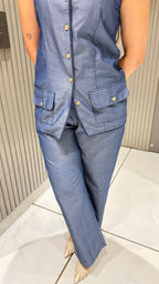 TAMIE DENIM CO-ORDSET