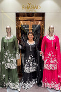 Doriya Pearl Work Sharara