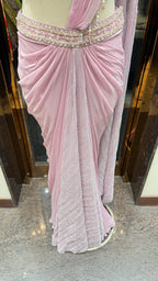 CANDY FLOSS DRAPE SAREE