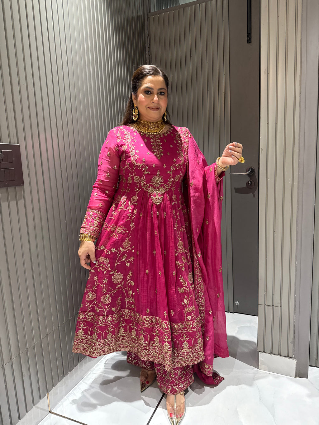 JASMINE MUL ANARKALI SUIT