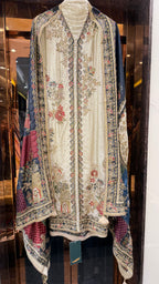 Mughal Bagh Pure Fabric Unstitched Suit