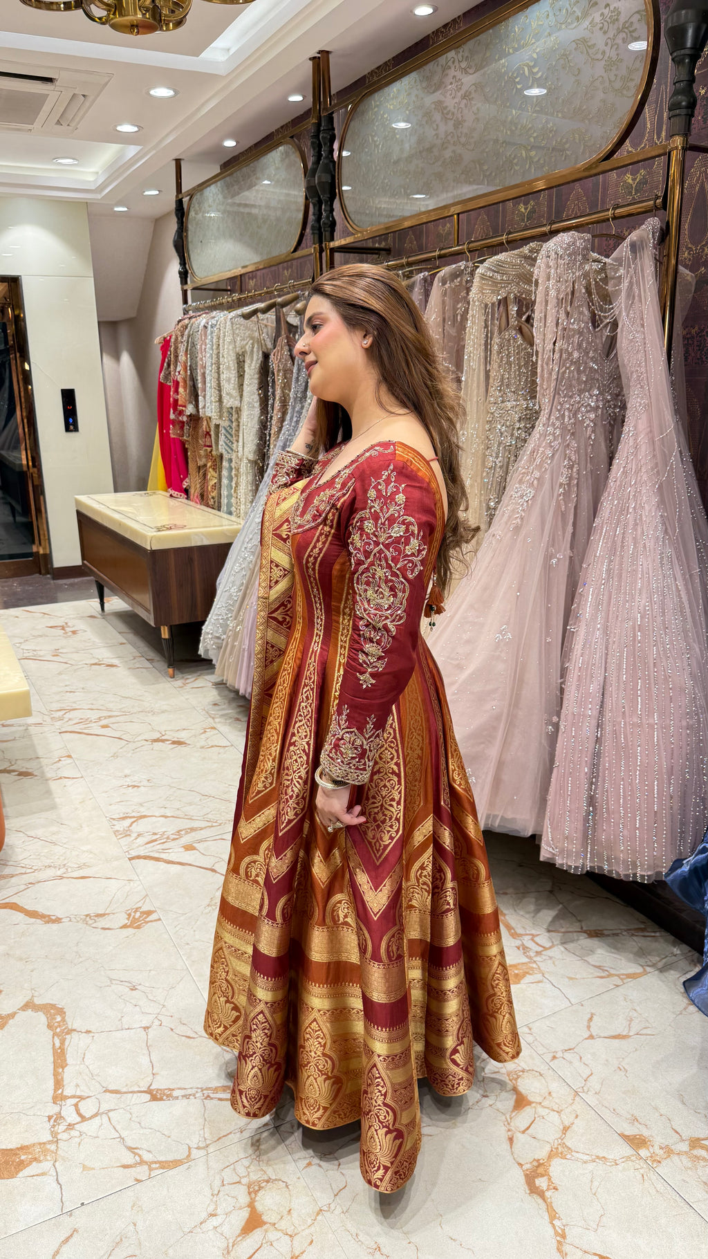 KAASHVI ANARKALI PANT SUIT