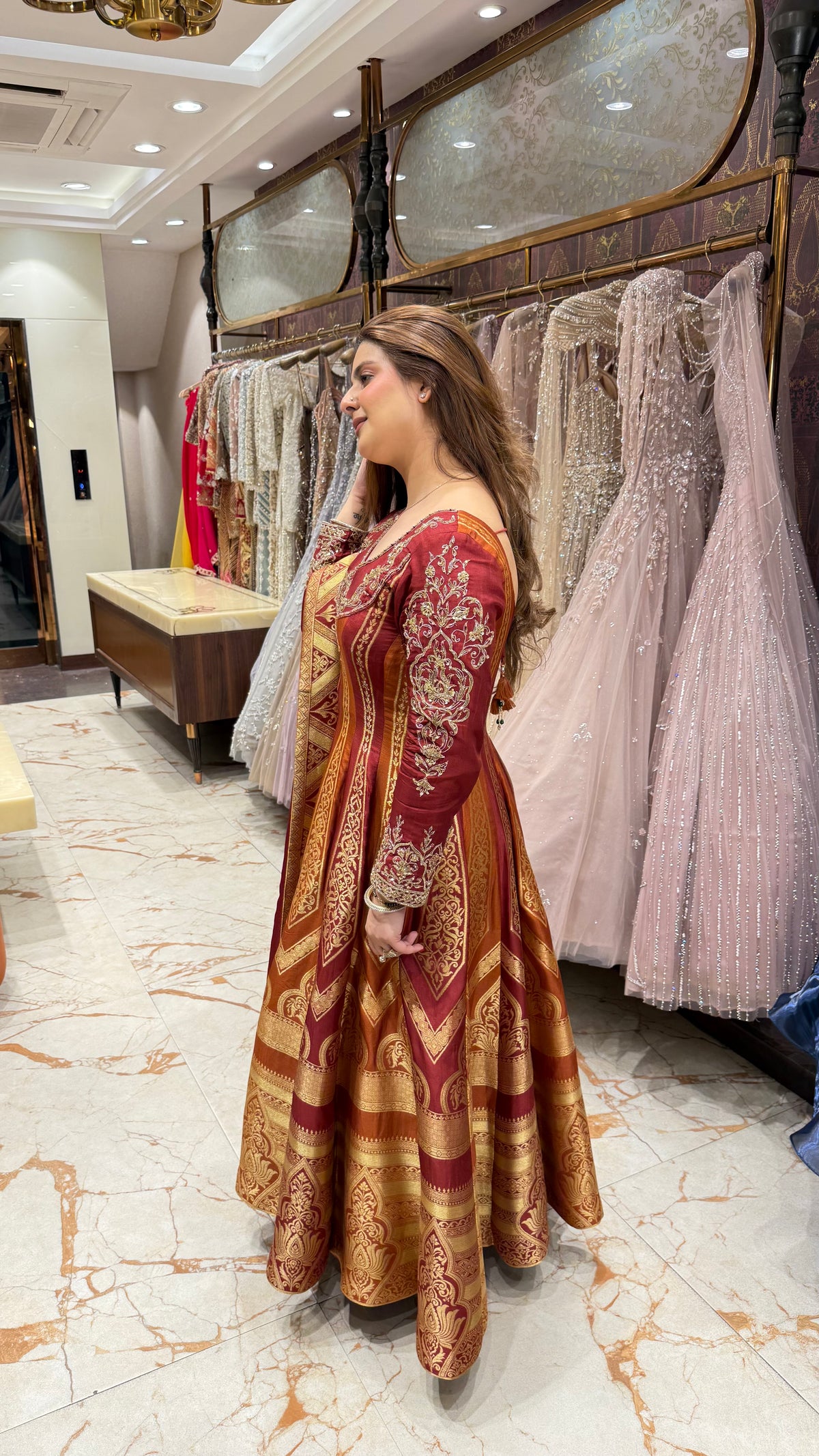 KAASHVI ANARKALI PANT SUIT