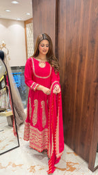 SAAHIBA RANI PINK ANARKALI