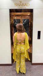 RIWAAZ BELL BOTTOM INDO SET