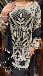 Pearl Pop Embroidered Suit