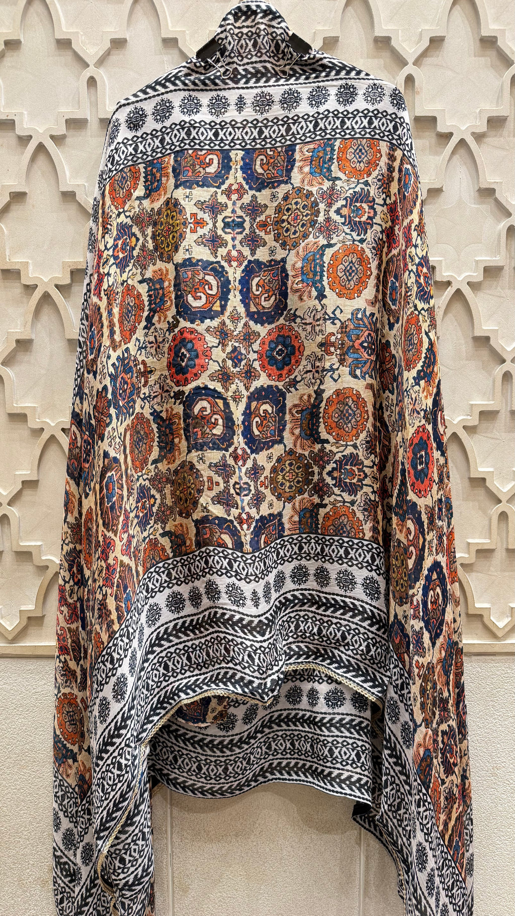 Burburry Print Unstitched Suit