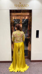 AARI 3 PC BLAZER WITH SHARARA