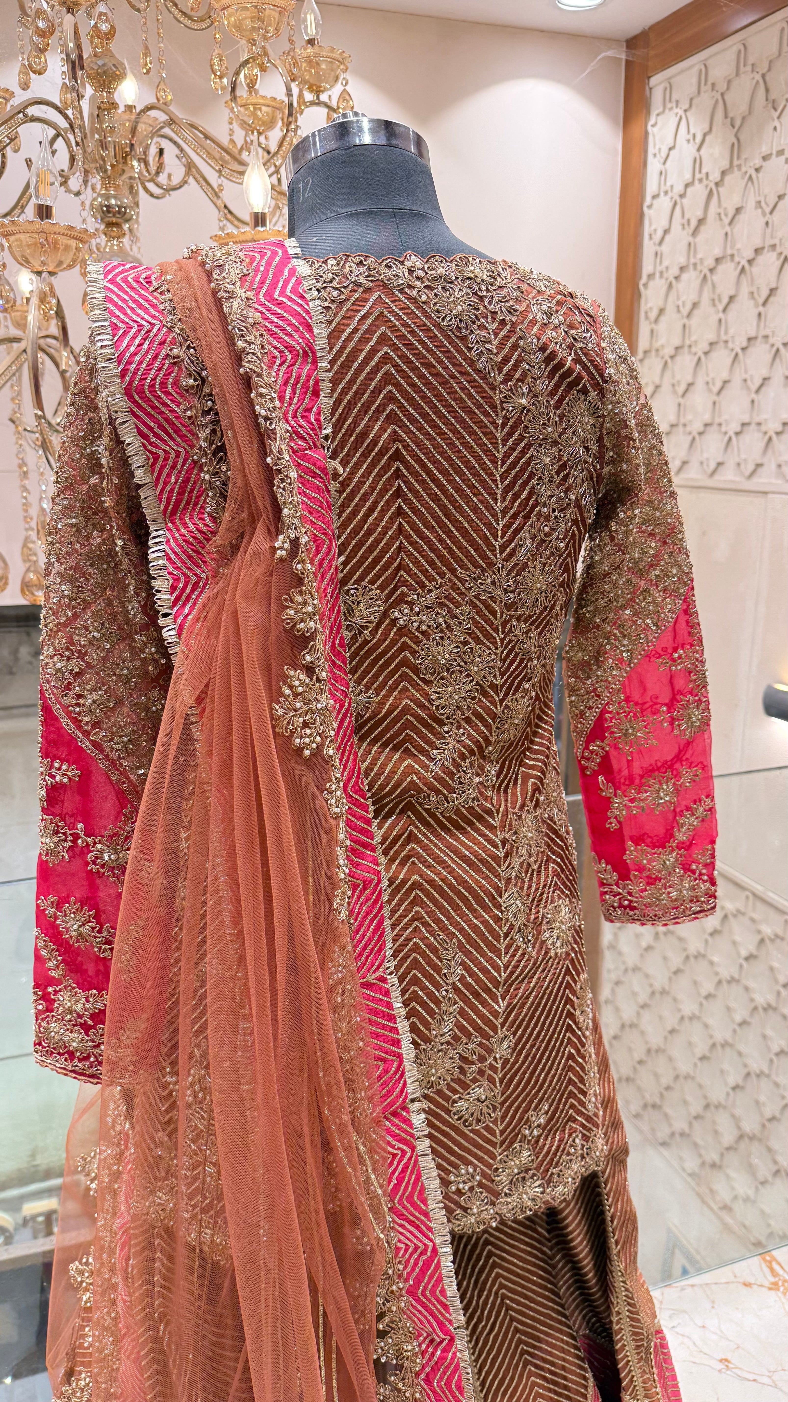 PREET HEAVY SHARARA SUIT