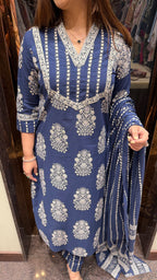 INDIGO 3PC SUIT
