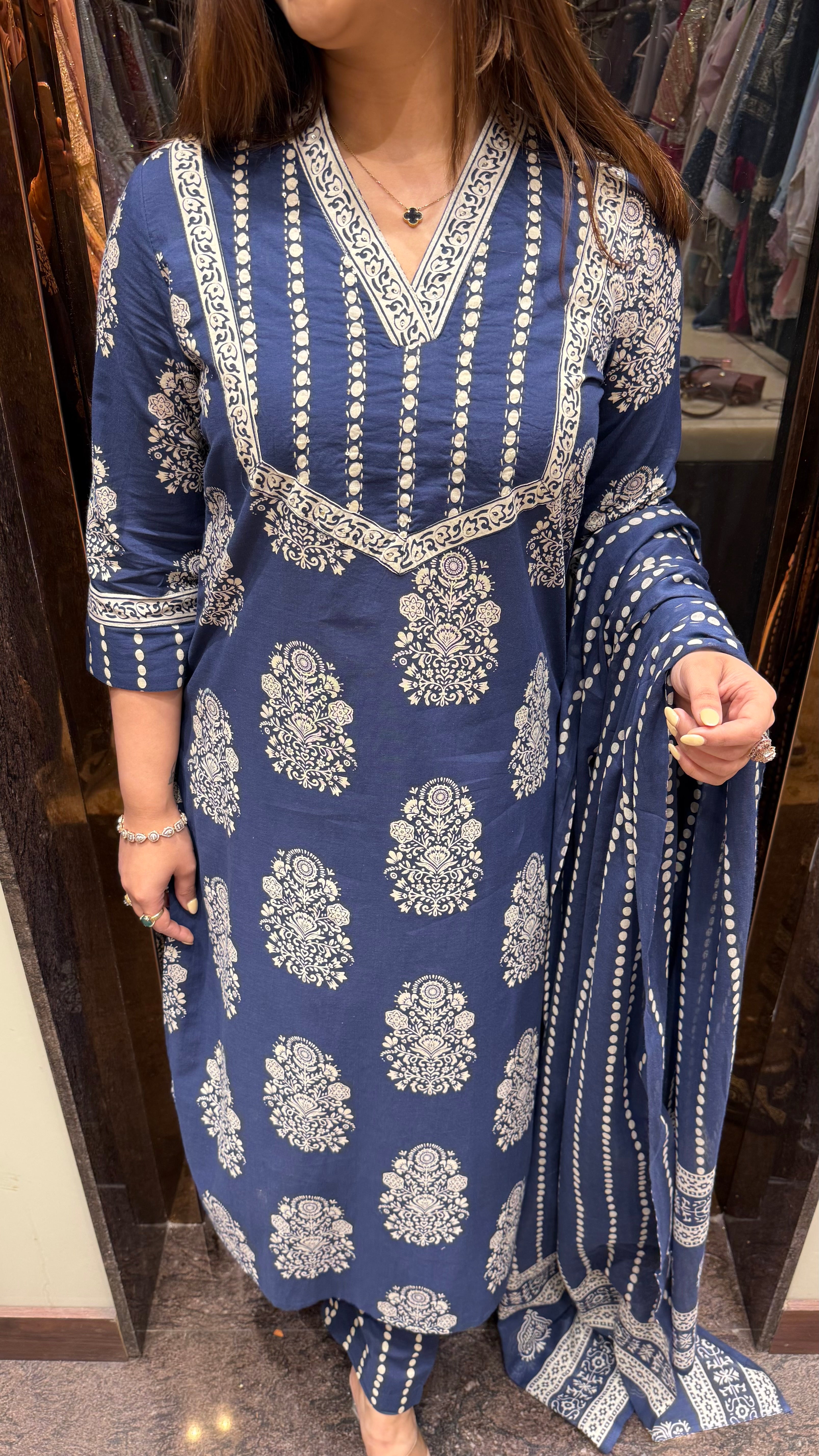 INDIGO 3PC SUIT