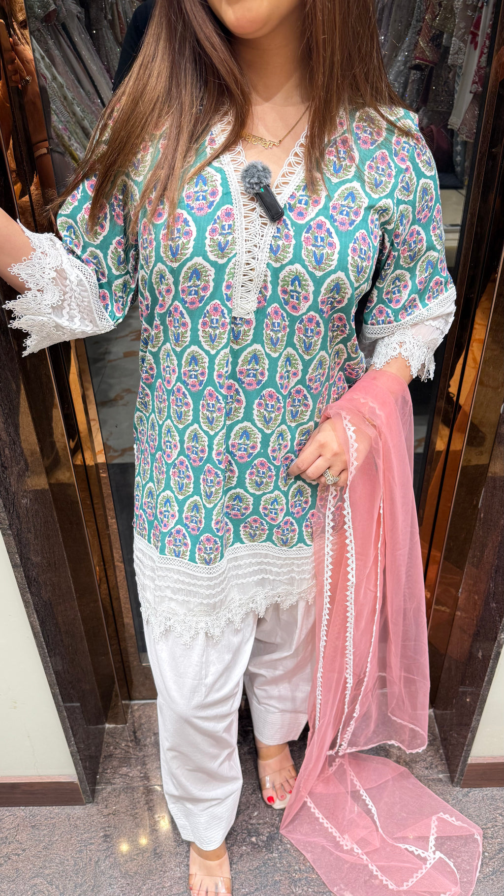 GREENR FARSHI SALWAR SUIT