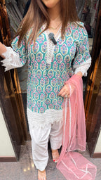 GREENR FARSHI SALWAR SUIT