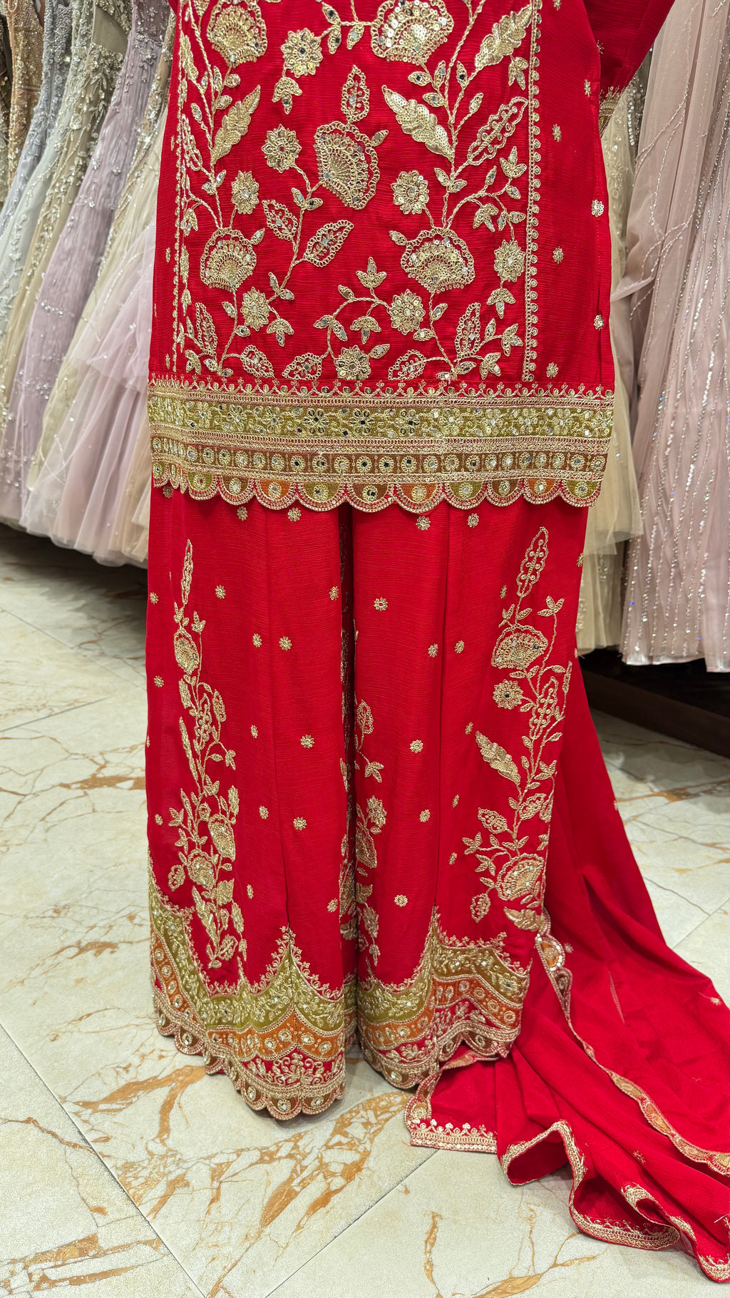 SHAHNAAZ SHARARA SUIT