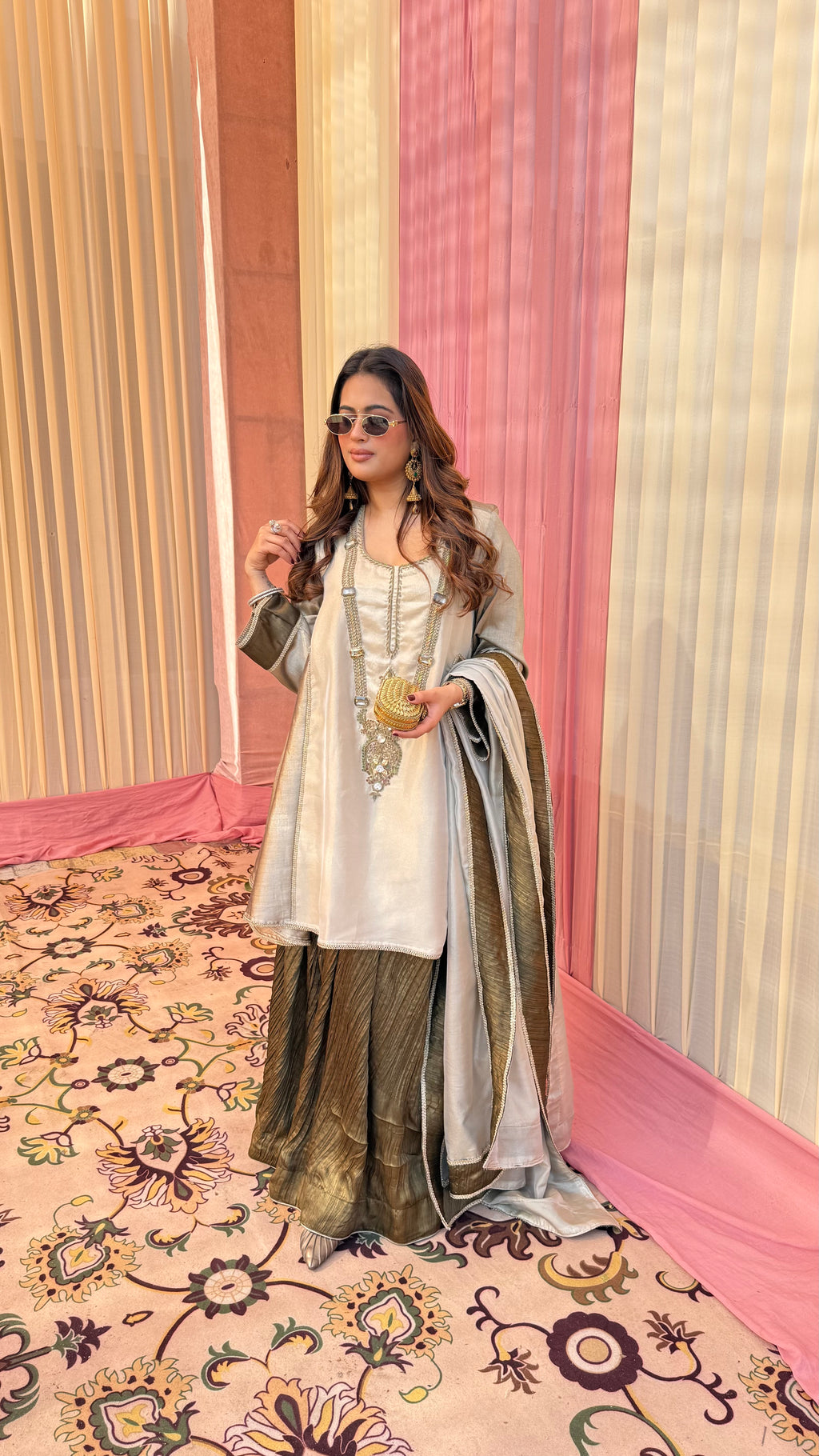 AAYNA Sharara Suit