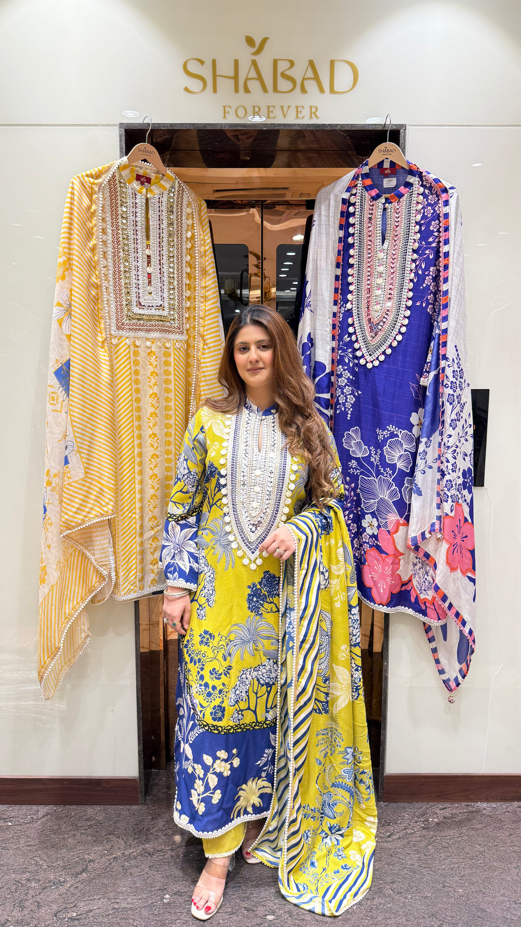 Zaria Muslin Cotton Pakistani Suit