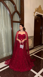 RED CARPET LEHENGA