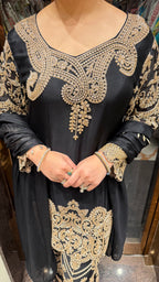 Insha Metallic Pearl Embroidered Suits