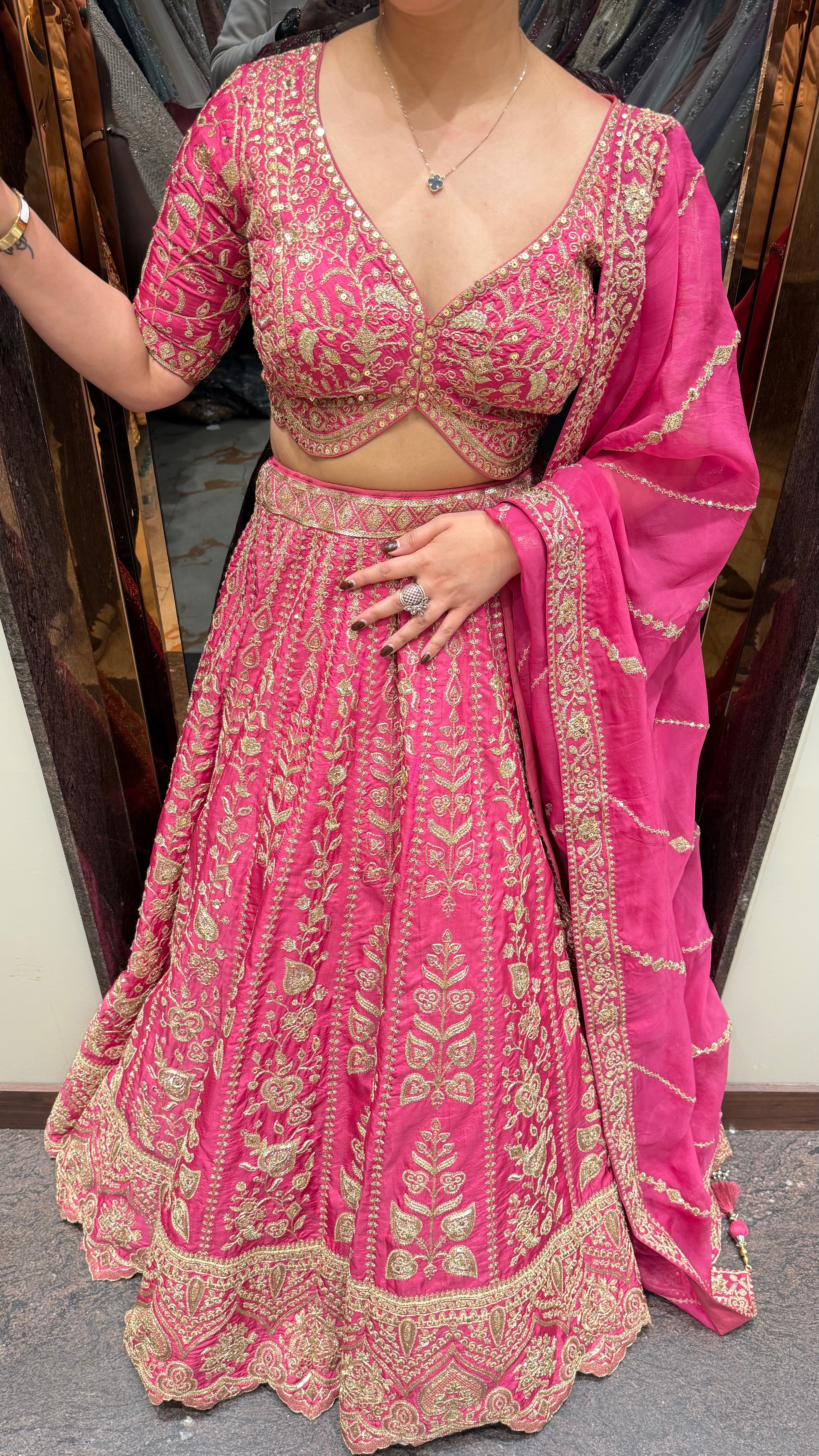 Kamya Backless Lehenga