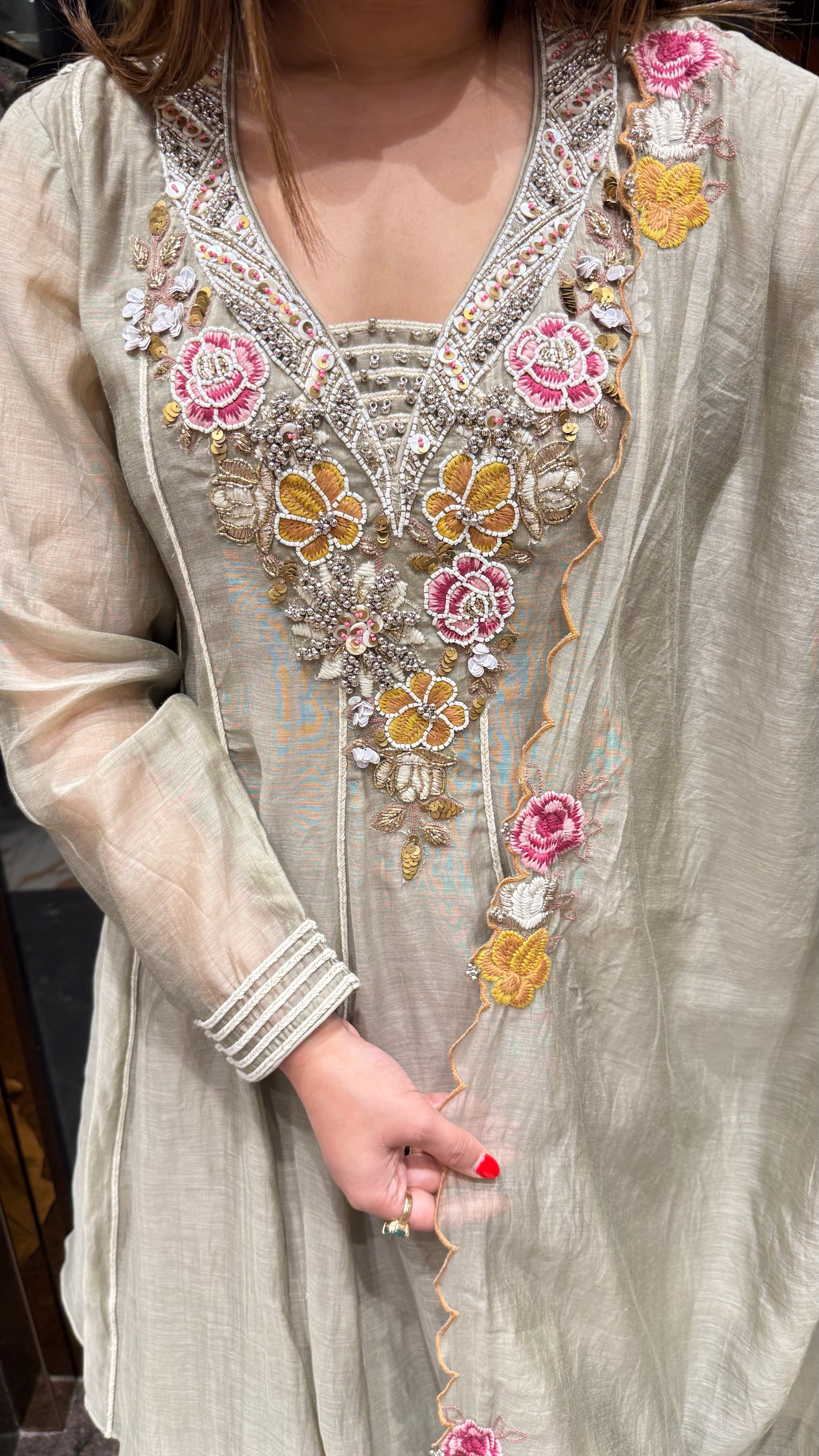 GULNAZAR SHORT ANARKALI SUIT