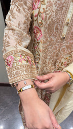 PINJRA HEAVY ANARKALI SUIT WITH HANDWORK