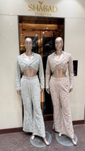 ZAREEN CRYSTAL TASSEL CO-ORD SET