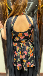 Halter Neck Indowestern Suit