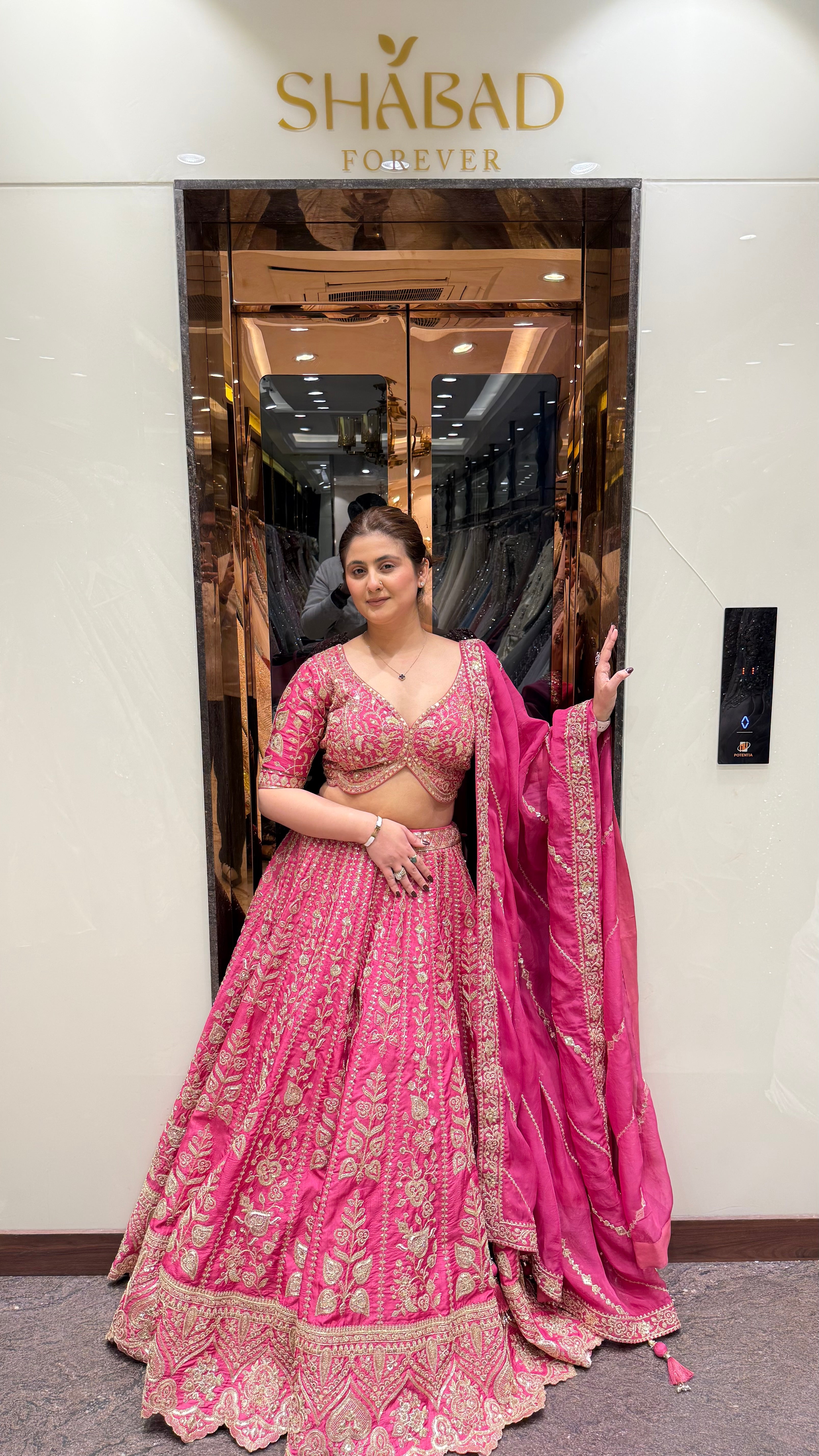 Kamya Backless Lehenga